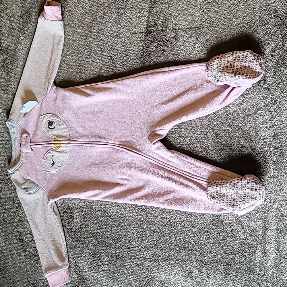 CARTERS OWL FOOTIE ONESIE SIZE 18 MONTHS